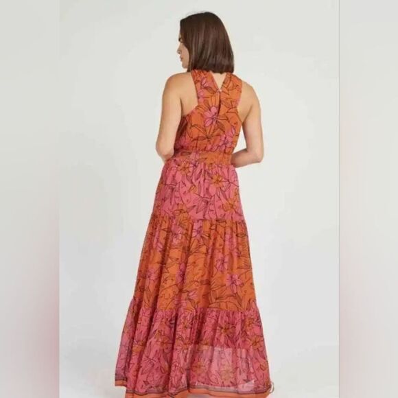 Daniel Rainn Wrap Maxi Dress - Picture 2 of 13